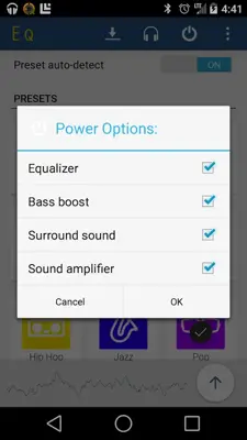 Equalizer android App screenshot 0