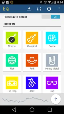 Equalizer android App screenshot 7